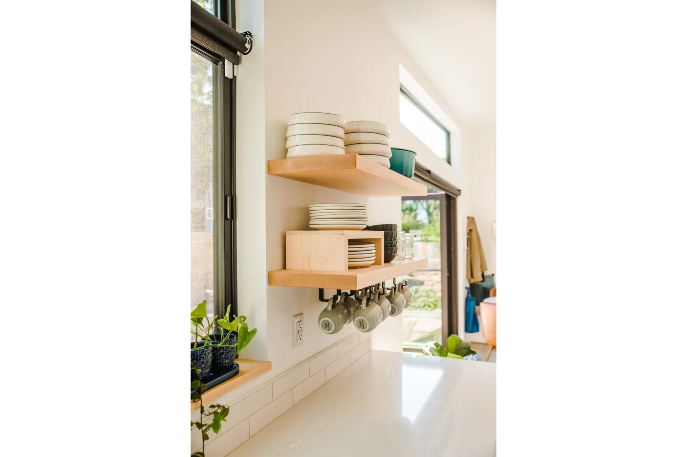 heavy duty kitchen floating shelf