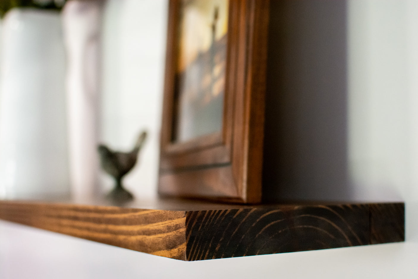 wall shelving, floating shelves, kitchen floating shelves, floating shelving, custom floating shelf - https://shelfexpression.net/