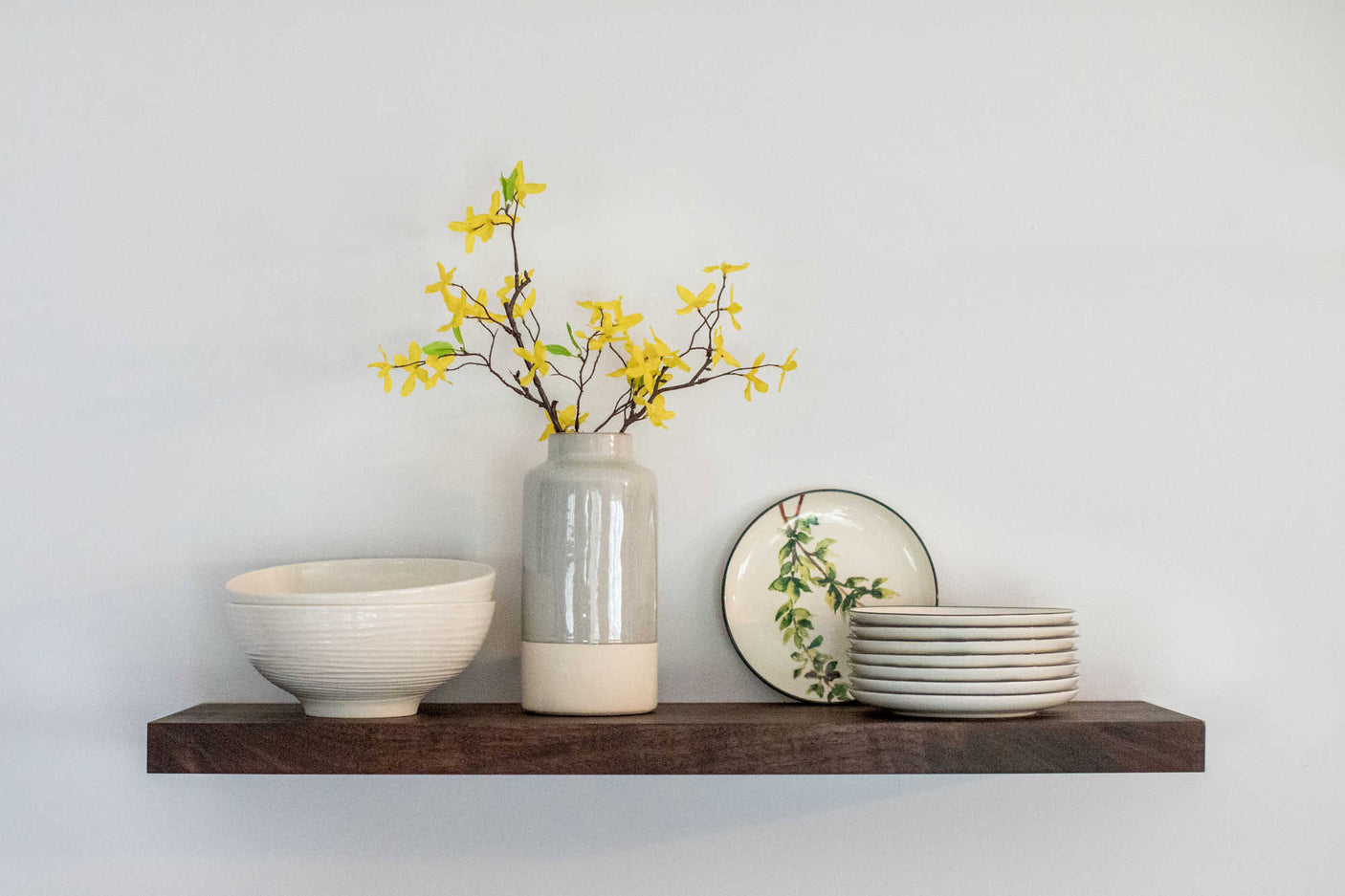 wall shelving, floating shelves, kitchen floating shelves, floating shelving, custom floating shelf - https://shelfexpression.net/