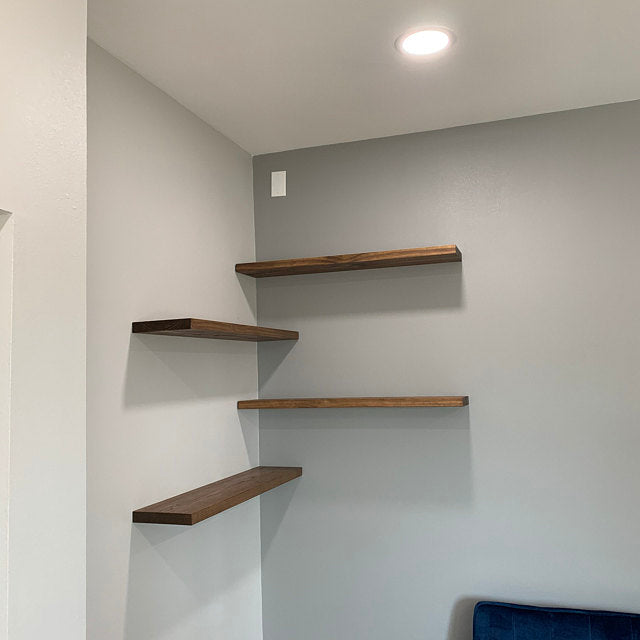 wall shelving, floating shelves, kitchen floating shelves, floating shelving, custom floating shelf - https://shelfexpression.net/