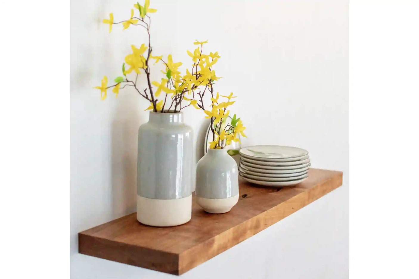 Cherry Custom Floating Shelves