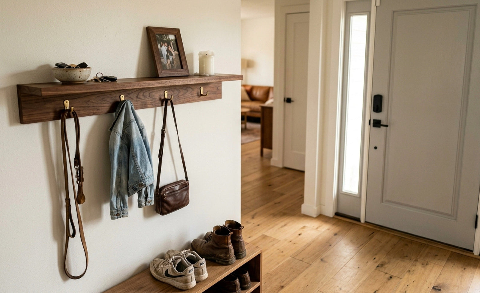 entryway shelf