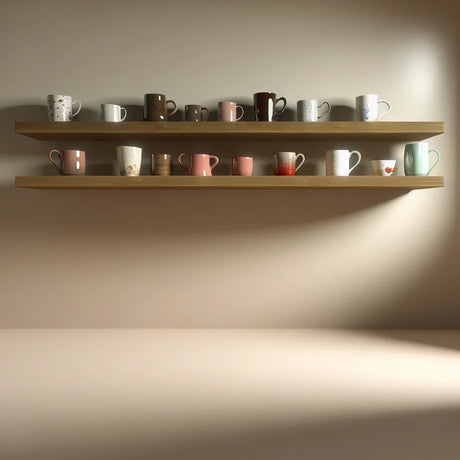 How to Set Up a Home Coffee Station (Shelves, Sizing, and Layout)