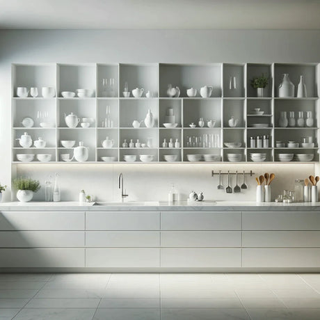 White Floating Shelves: Fresh Decorating Ideas