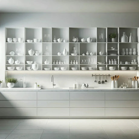 How to Decorate With White Shelves (And Actually Make It Look Good)