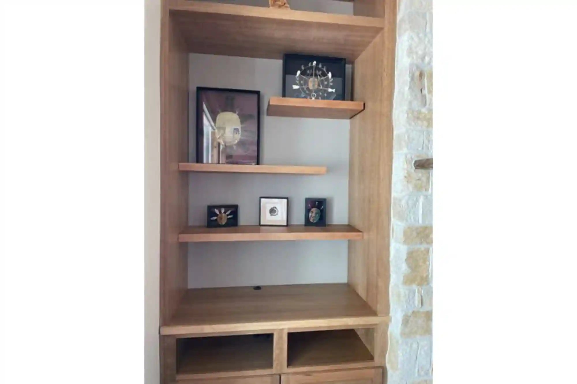 wall shelving, floating shelves, kitchen floating shelves, floating shelving, custom floating shelf - https://shelfexpression.net/